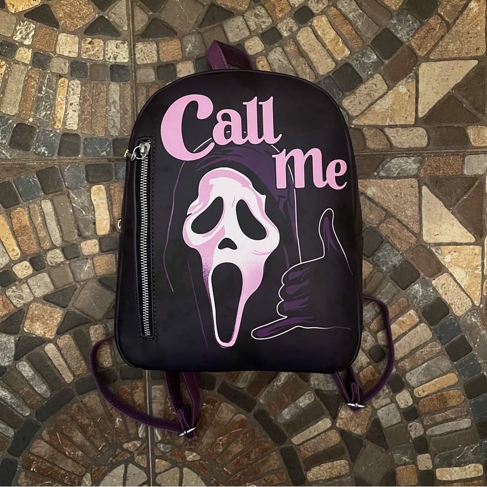 Hot Topic Black and Pink Mini Bag